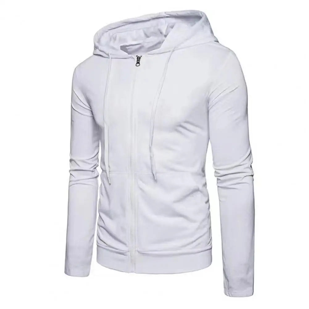 Georg | Herren Freizeit-Hoodiejacke mit Reißverschluss vorne