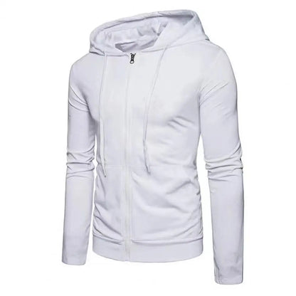 Georg | Herren Freizeit-Hoodiejacke mit Reißverschluss vorne