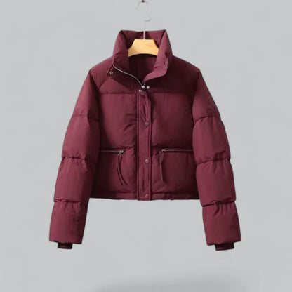 Bettina | Damen Winter Steppjacke mit Reißverschluss