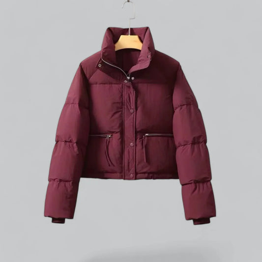 Bettina | Damen Winter Steppjacke mit Reißverschluss