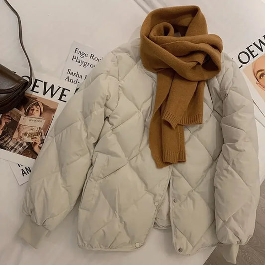 Carolin | Damen Winter Stepp-Pufferjacke
