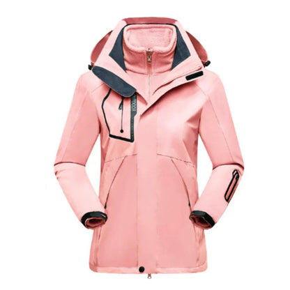 Annika | Damen Winter Outdoorjacke mit Kapuze