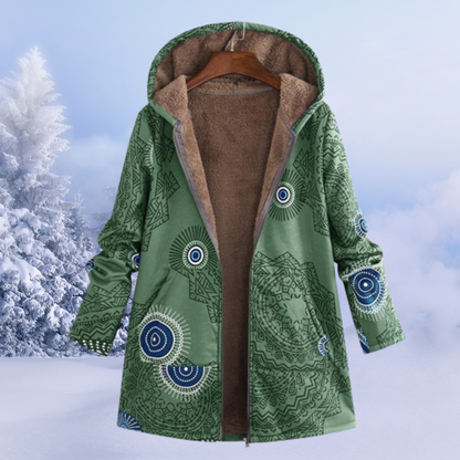 Emma | Damen-Hoodie mit buntem Tribal-Print