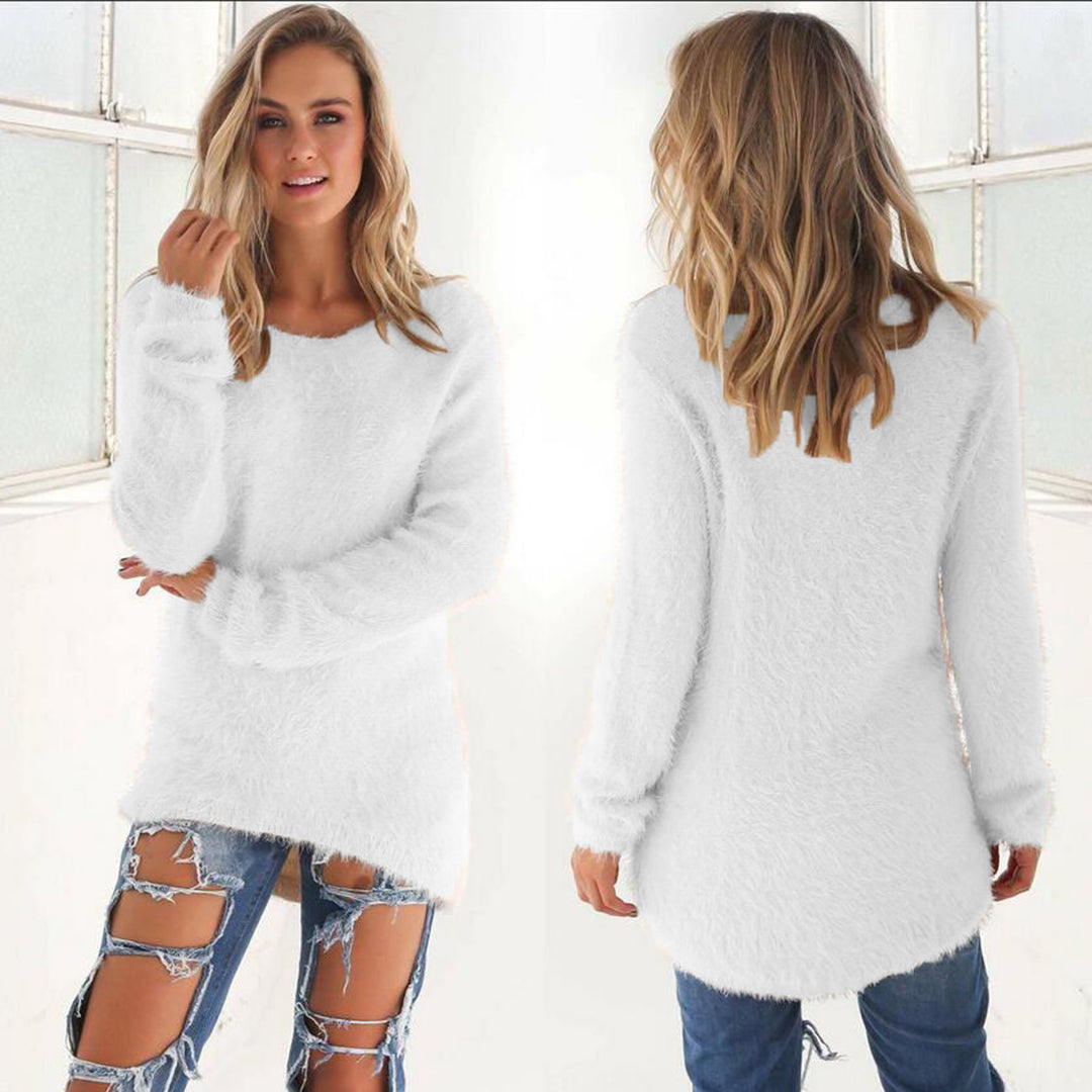Viviane | Flauschiger Pullover für Lässigen Komfort