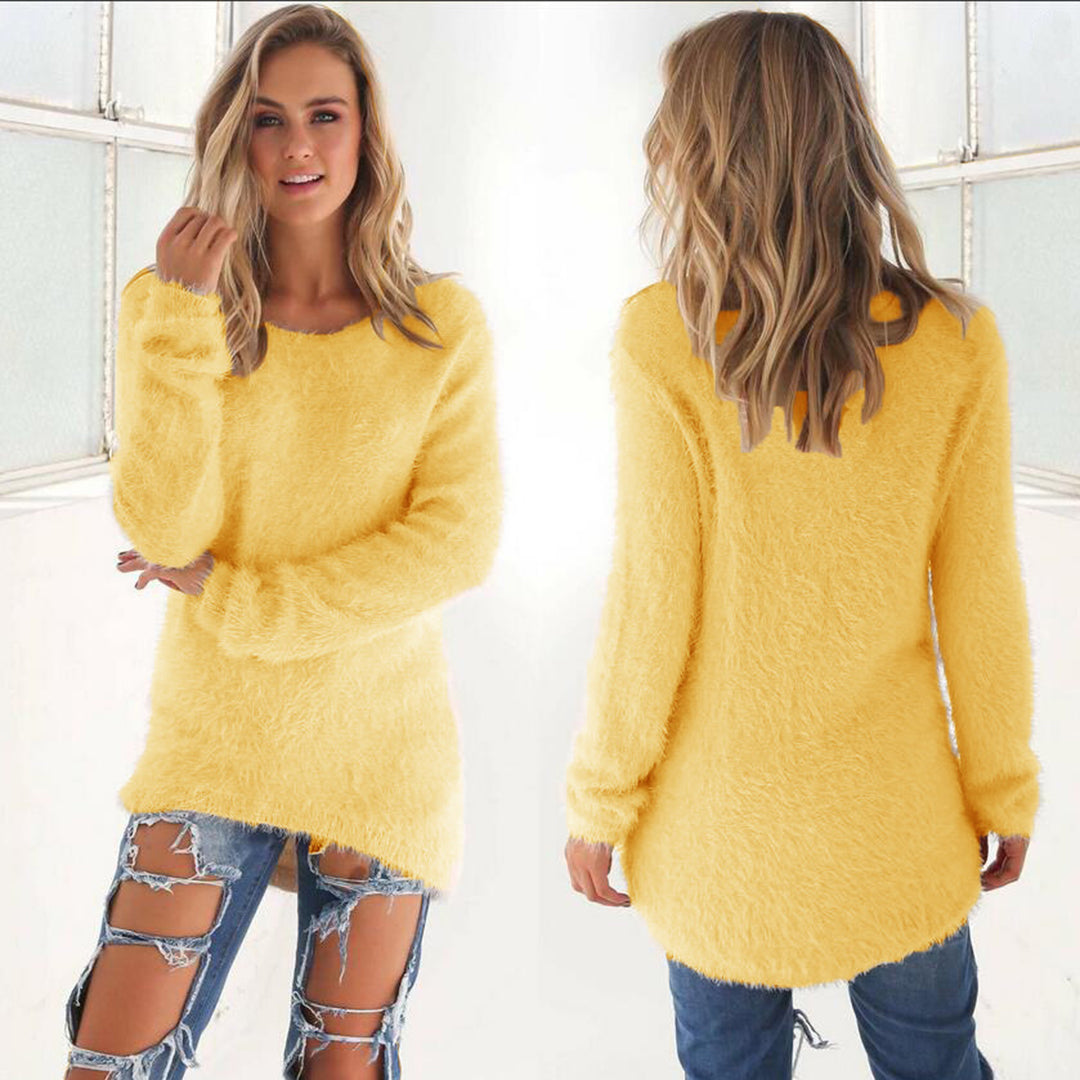 Viviane | Flauschiger Pullover für Lässigen Komfort