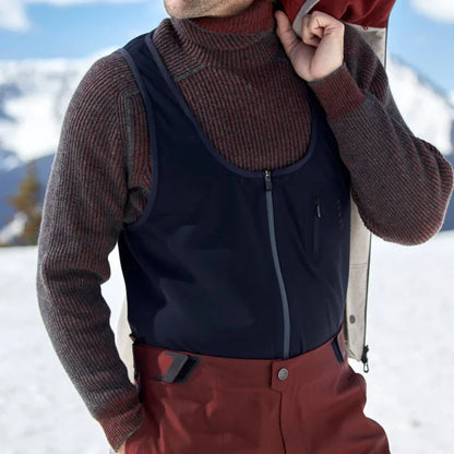 Anton | Herren Gerippter Strick Rollkragenpullover