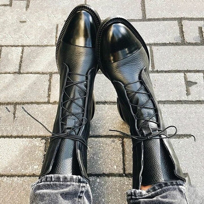 Christa | Damen Klassische Knöchelhohe Streetstiefel