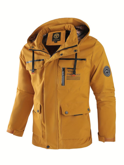 Klaus | Herren Wasserdichte Winterjacke mit Kapuze