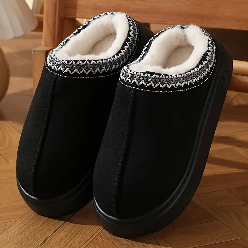 Anke | Damen Gemütliche Winter Slipper zum Hineinschlüpfen