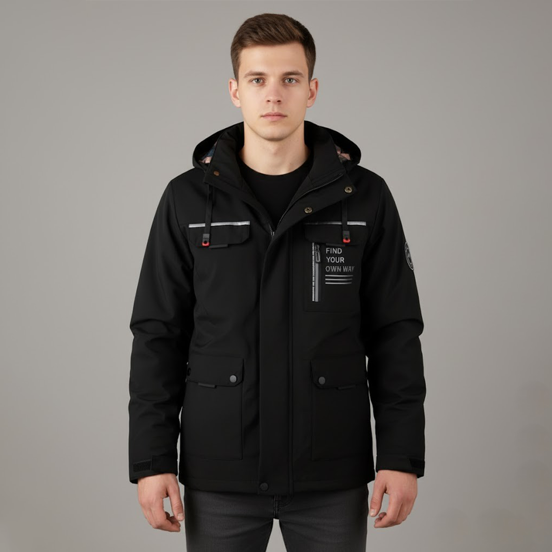 Otto | Herren Wasserdichte Ski Winterjacke Mit Kapuze Für Draußen