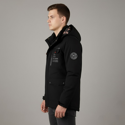 Otto | Herren Wasserdichte Ski Winterjacke Mit Kapuze Für Draußen