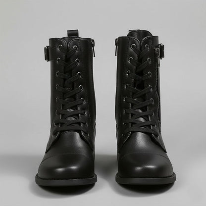 Ursula | Damen Orthopädische Stiefeletten Mit Seitlichem Reißverschluss