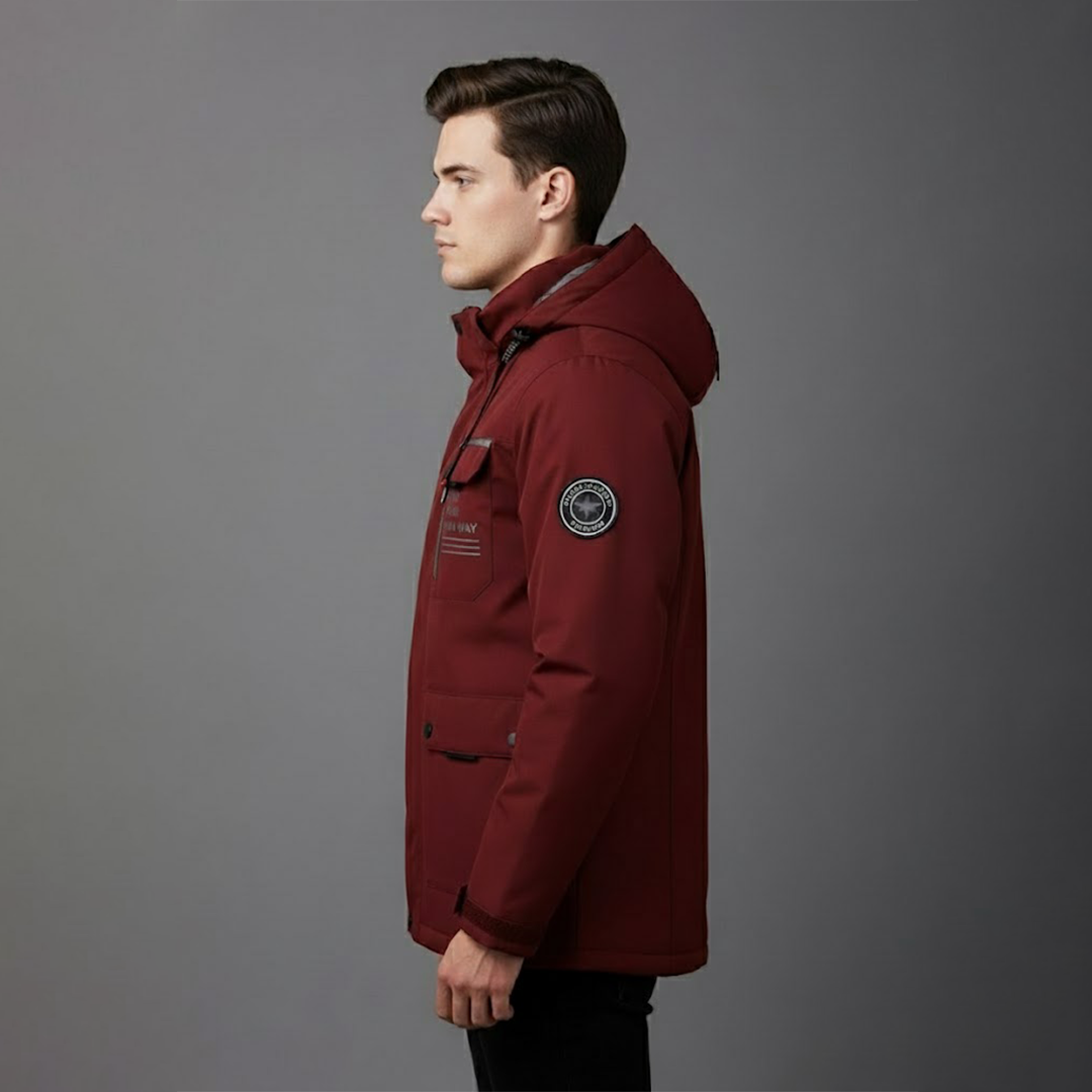 Otto | Herren Wasserdichte Ski Winterjacke Mit Kapuze Für Draußen