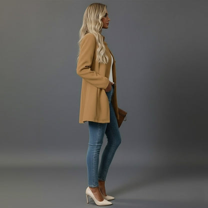 Lara | Damen Wintermantel Mit Knöpfen