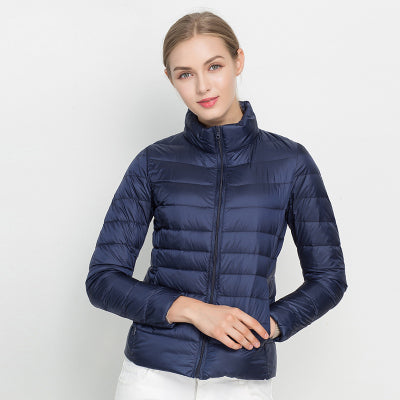 Jacqueline | Damen gesteppte Freizeitjacke mit Reißverschluss