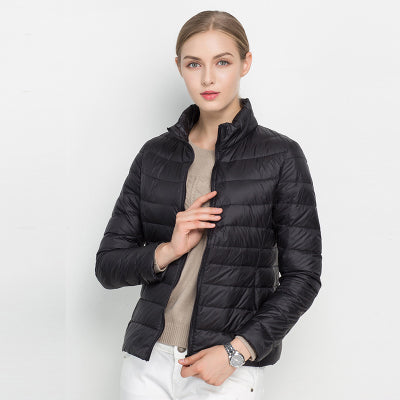 Jacqueline | Damen gesteppte Freizeitjacke mit Reißverschluss