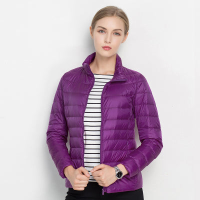 Jacqueline | Damen gesteppte Freizeitjacke mit Reißverschluss