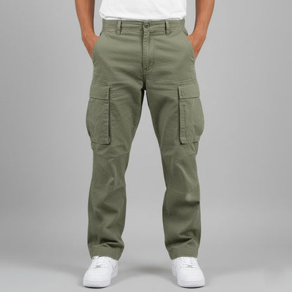 Rainer | Herren Cargohose Mit Seitentaschen Im Lässigen Streetwear-Stil