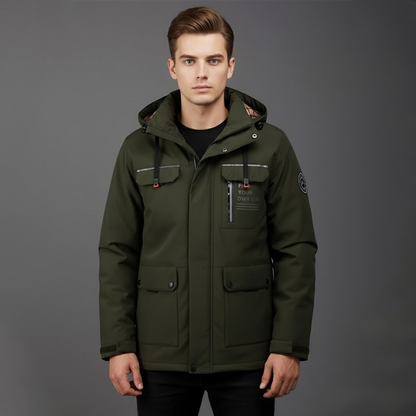 Otto | Herren Wasserdichte Ski Winterjacke Mit Kapuze Für Draußen