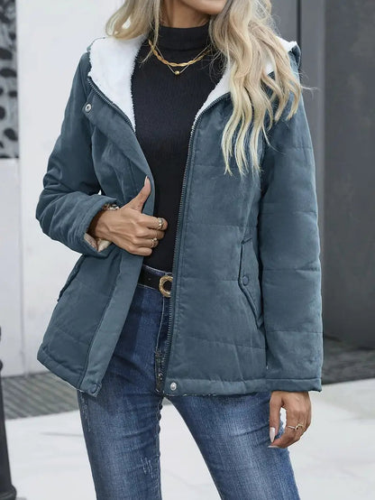 Ursula | Damen Gemütliche Winter Steppjacke