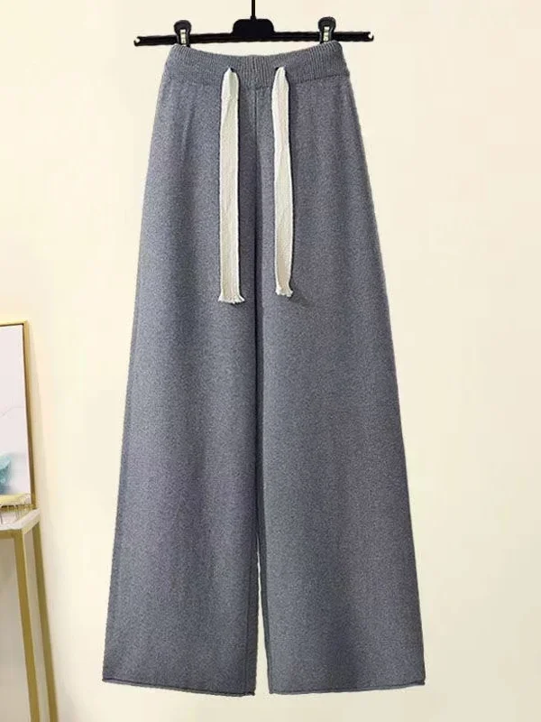 Hanna | Damen Gemütliches Winter Rippenstrick-Set