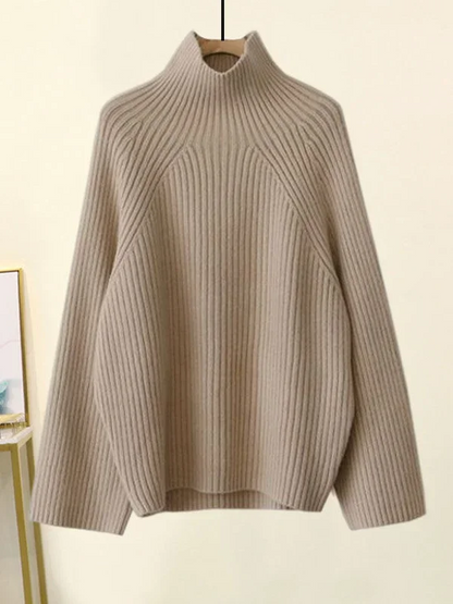 Hanna | Damen Gemütliches Winter Rippenstrick-Set
