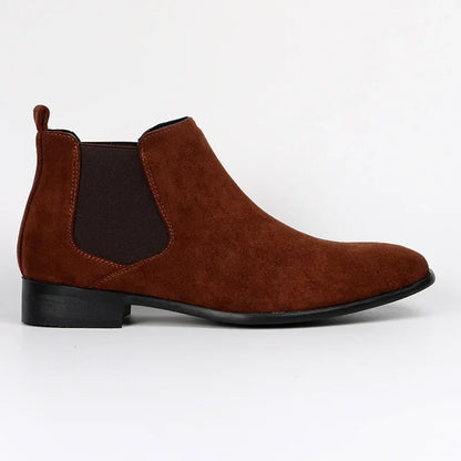 Florian | Herren-Wildleder Slip-On Chelsea Stiefel