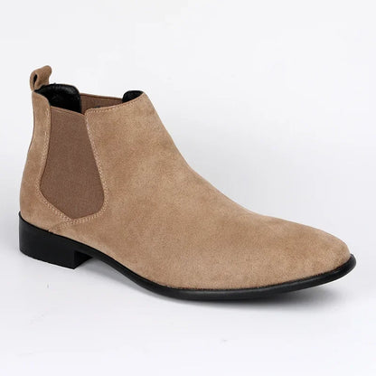 Florian | Herren-Wildleder Slip-On Chelsea Stiefel