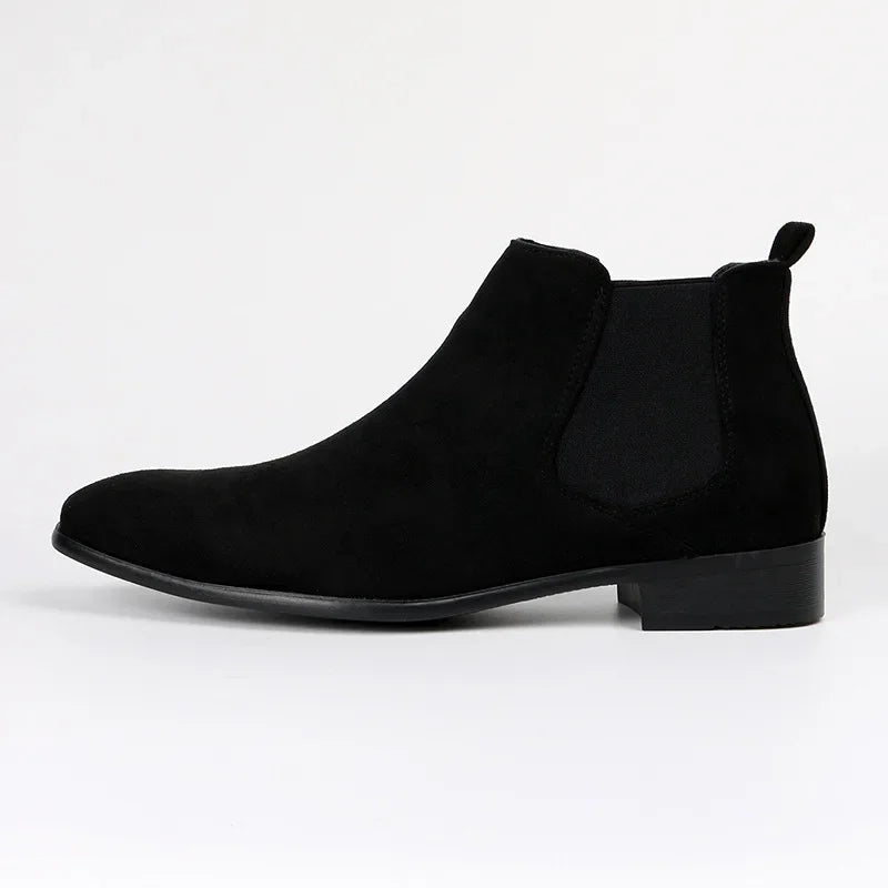 Florian | Herren-Wildleder Slip-On Chelsea Stiefel