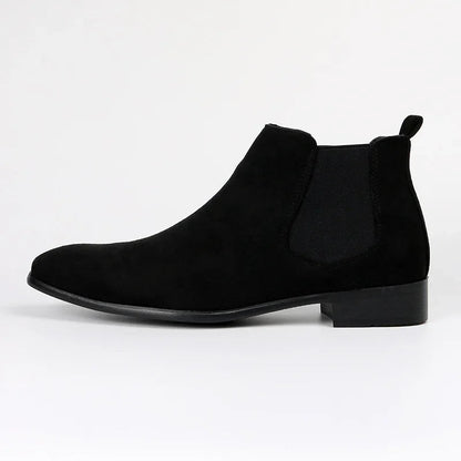 Florian | Herren-Wildleder Slip-On Chelsea Stiefel