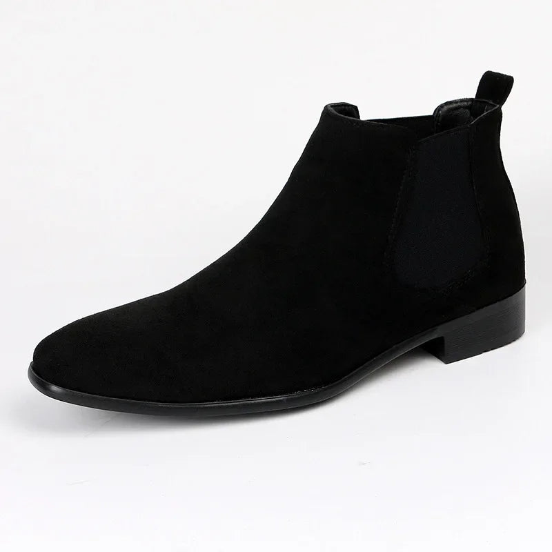 Florian | Herren-Wildleder Slip-On Chelsea Stiefel