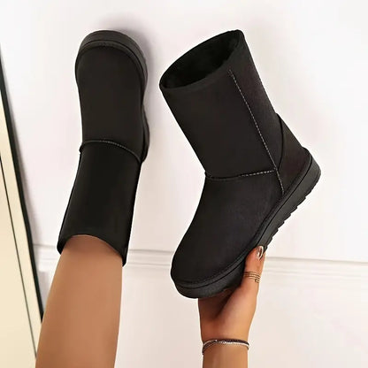 Kirsten | Damen Winter Slip-On Stiefel