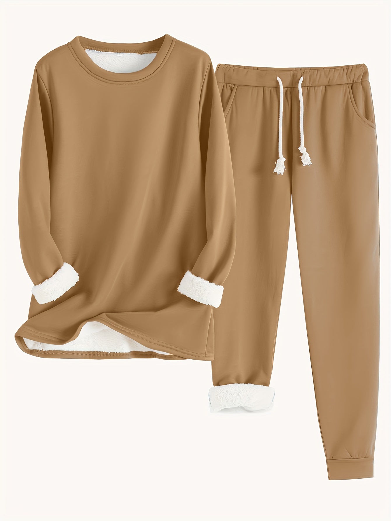 Gabriela | Damen Lässiges Winter-Loungewear-Set