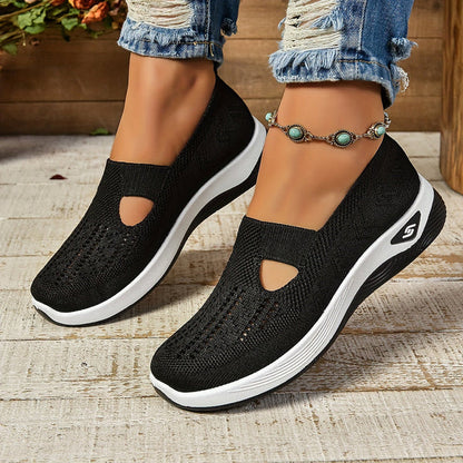 Edith | Damen Sommer Slip-On Freizeitschuhe
