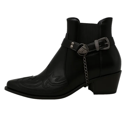 Alexander | Herren Spitz zulaufende Western-Cowboystiefel