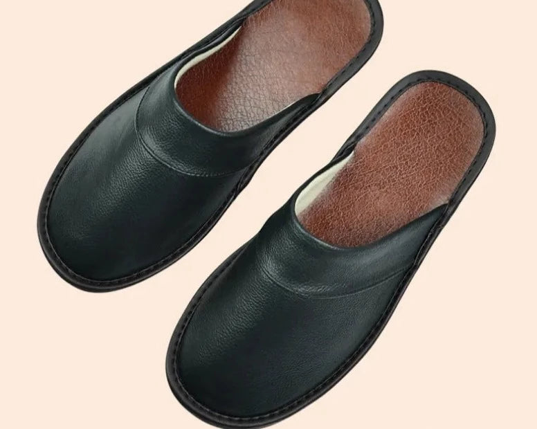 Robert | Herren klassische Slip-on-Hausschuhe