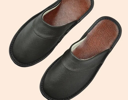 Robert | Herren klassische Slip-on-Hausschuhe