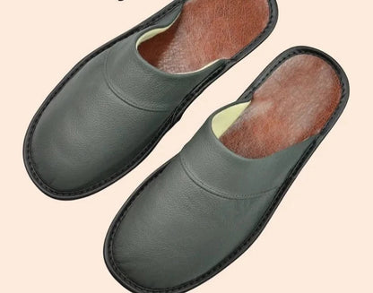 Robert | Herren klassische Slip-on-Hausschuhe