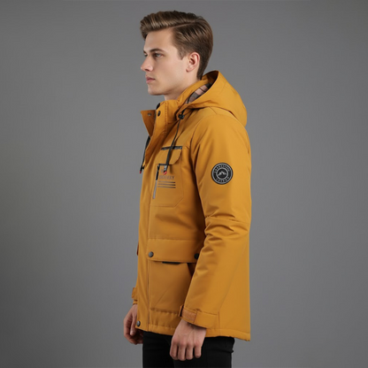 Otto | Herren Wasserdichte Ski Winterjacke Mit Kapuze Für Draußen