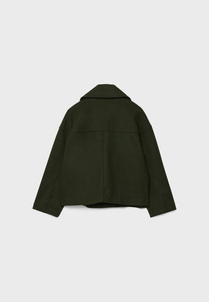 Angela | Klassische Kurzjacke mit Doppelknopfverschluss für Damen