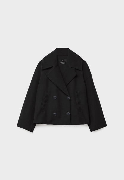 Angela | Klassische Kurzjacke mit Doppelknopfverschluss für Damen