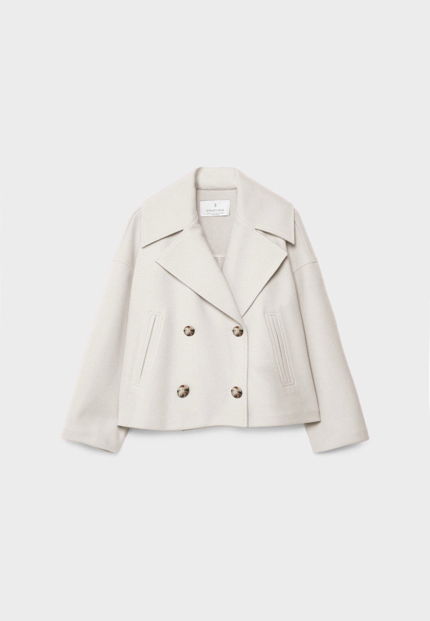 Angela | Klassische Kurzjacke mit Doppelknopfverschluss für Damen