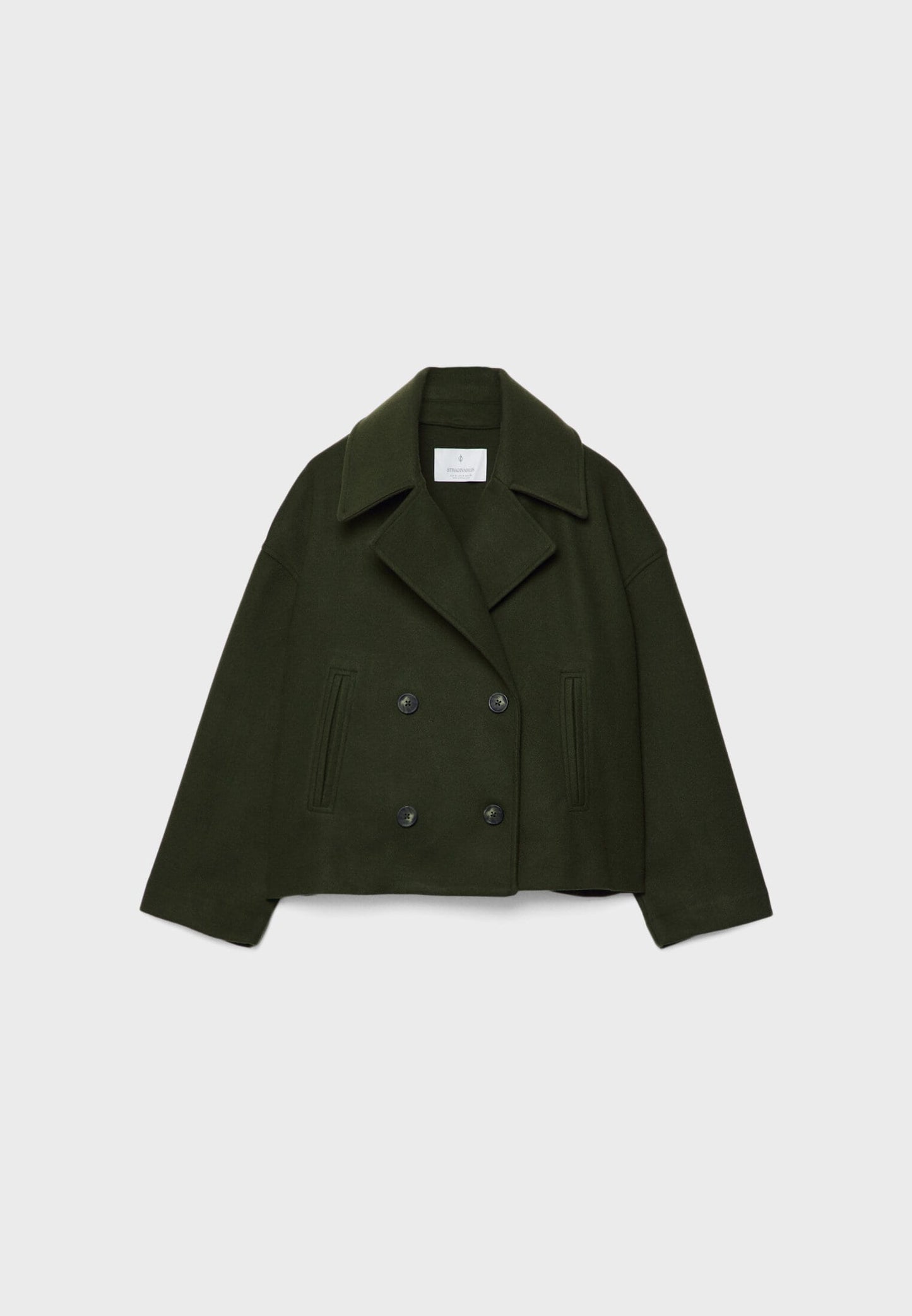 Angela | Klassische Kurzjacke mit Doppelknopfverschluss für Damen