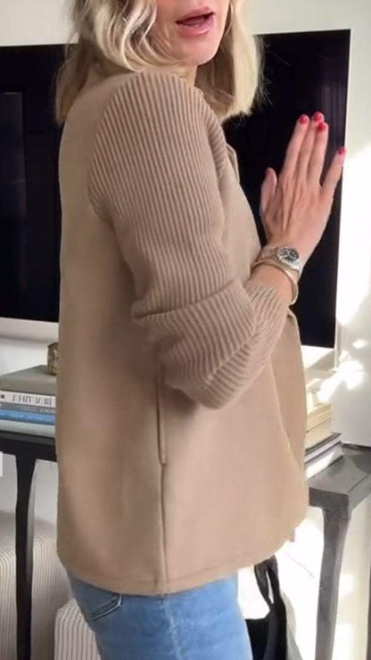 Felicia | Damen Blazer mit langen Ärmeln und Knopfleiste vorne