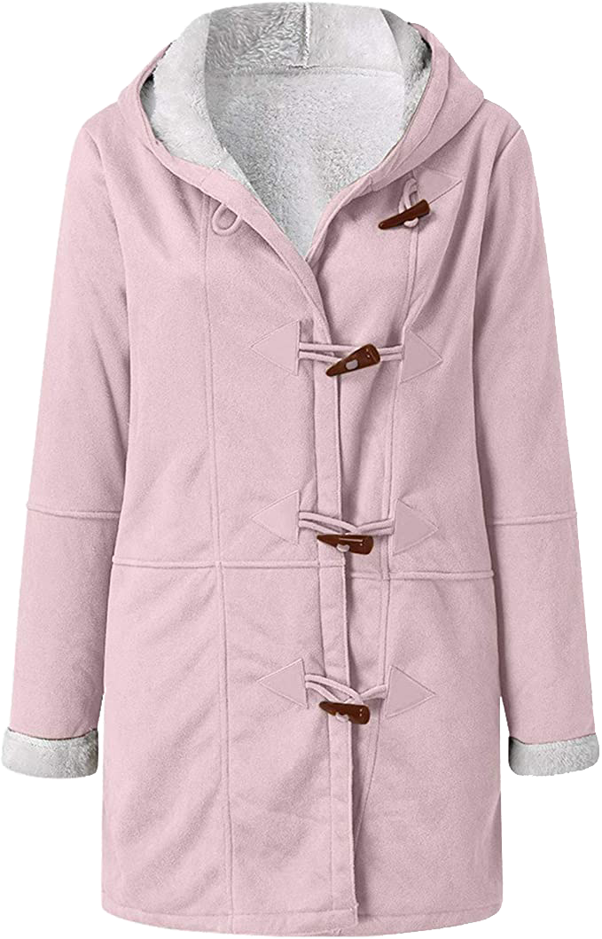 Doris | Damen Kapuzen-Dufflecoat aus Wolle