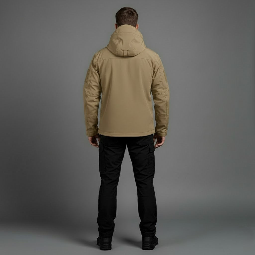 Michael | Herren Wasserdichte Taktische Winterjacke Mit Reißverschluss