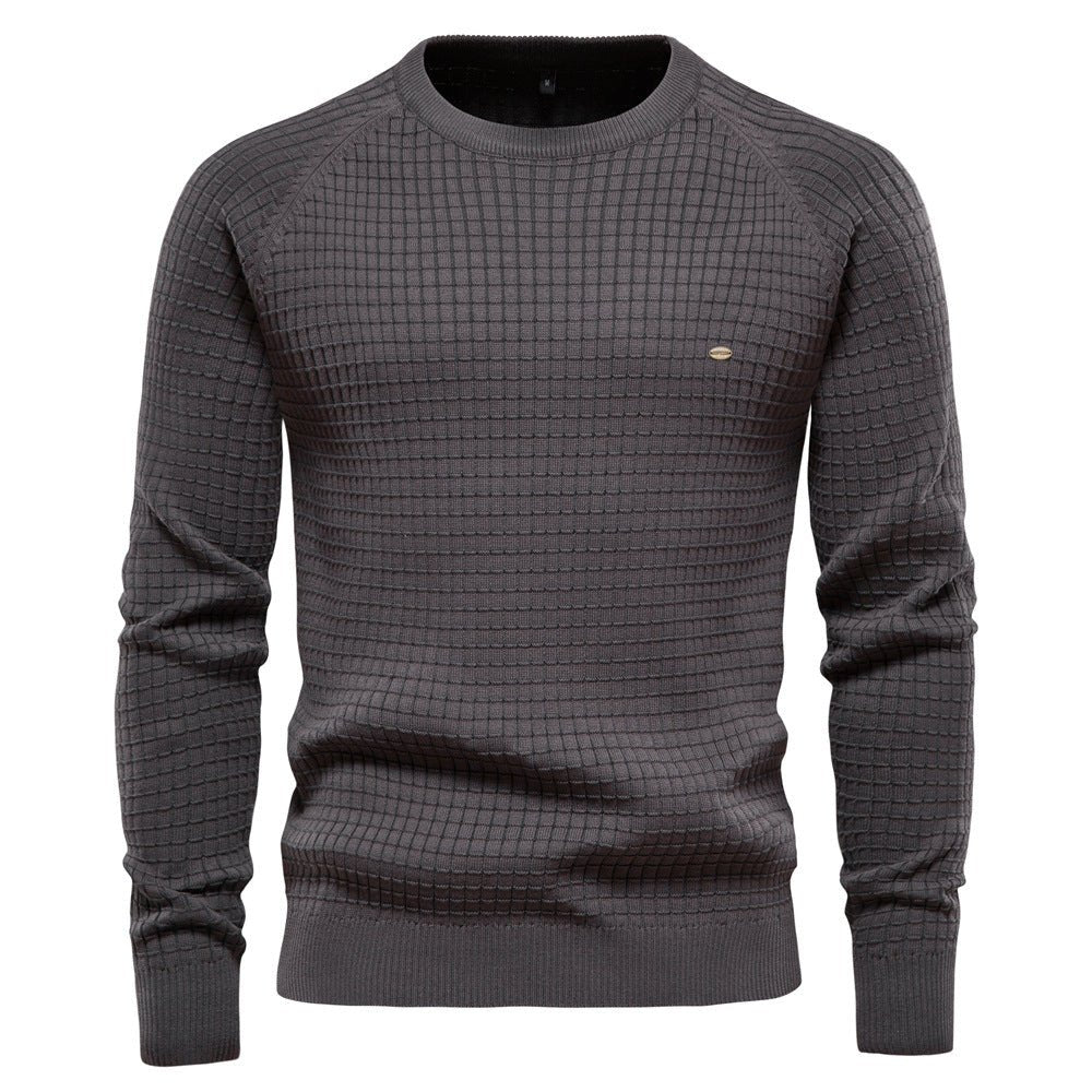 Heinrich | Herren Freizeit-Sweatshirt mit Rippdesign