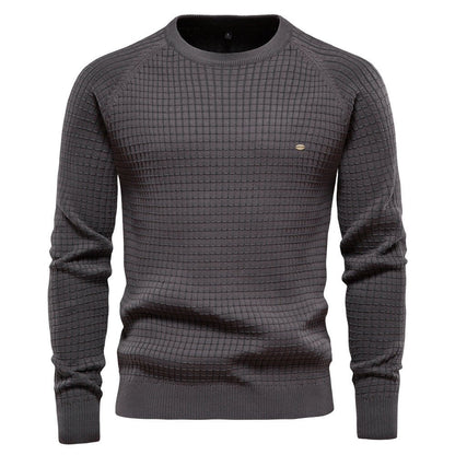 Heinrich | Herren Freizeit-Sweatshirt mit Rippdesign