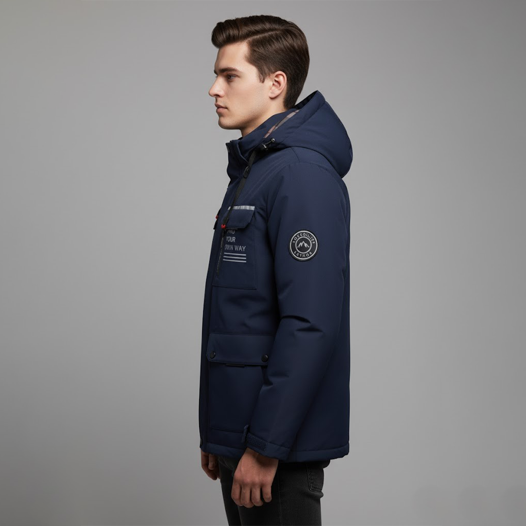 Otto | Herren Wasserdichte Ski Winterjacke Mit Kapuze Für Draußen