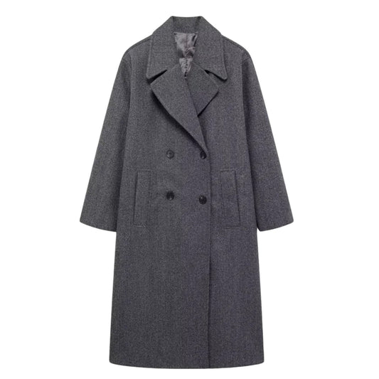 Doris | Damen Oversized Langer Wintermantel